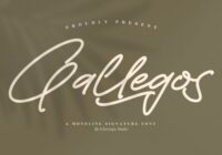 Gallegos Font - Featured Image