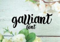 Galliant Font - Featured Image