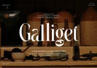 Galliget Font - Featured Image