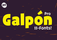 Galpon Font - Featured Image