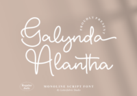 Galynda Alantha Font - Featured Image