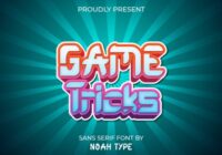 Game Tricks Font - Featured Image
