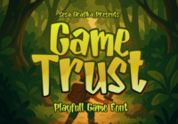 Game Trust Font - Featured Image