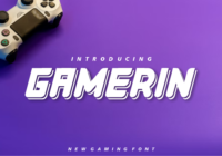 Gamerin Font - Featured Image