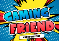 Gaming Friend Font - Featured Image
