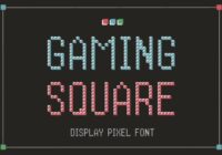 Gaming Square Font - Featured Image