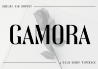 Gamora Font - Featured Image
