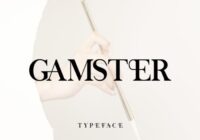 Gamster Font - Featured Image