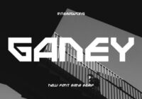 Ganey Font - Featured Image