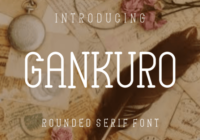 Gankuro Font - Featured Image