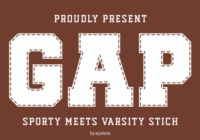 Gap Sporty Font - Featured Image