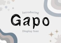 Gapo Font - Featured Image