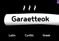 Garaetteok Font - Featured Image
