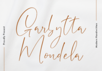 Garbytta Mondela Font - Featured Image