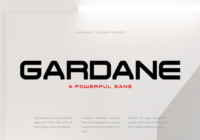 Gardane Font - Featured Image