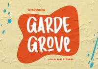 Garde Grove Font - Featured Image