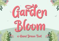 Garden Bloom Font - Featured Image