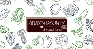 Garden Bounty Font - Featured Image