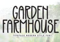Garden Farmhouse Font - Featured Image