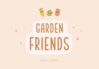 Garden Friends Font - Featured Image