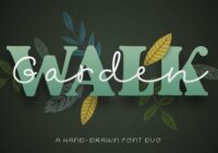 Garden Walk Font - Featured Image