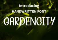 Gardencity Font - Featured Image