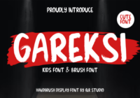 Gareksi Font - Featured Image