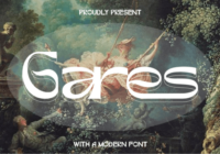 Gares Modern Sans Font - Featured Image