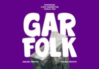 Garfolk Font - Featured Image