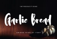Garlic Bread Font - Featured Image