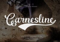 Garnesline Font - Featured Image