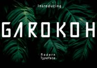 Garokoh Font - Featured Image