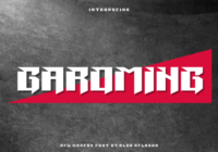 Garoming Font - Featured Image
