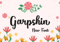 Garpshin Font - Featured Image