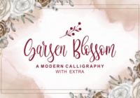 Garsen Blossom Font - Featured Image