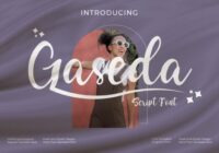 Gaseda Font - Featured Image