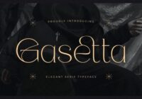 Gasetta Font - Featured Image