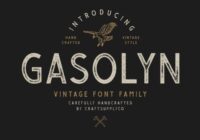 Gasolyn Family Font - Featured Image