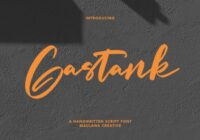 Gastank Font - Featured Image
