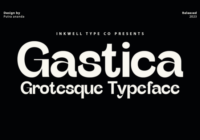 Gastica Font - Featured Image