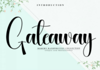 Gateaway Font - Featured Image