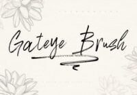 Gateye Font - Featured Image