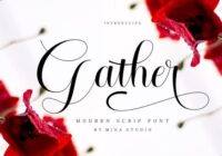 Gather Font - Featured Image
