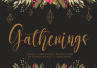Gatherings Font - Featured Image