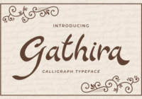 Gathira Font - Featured Image
