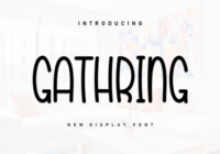 Gathring Font - Featured Image