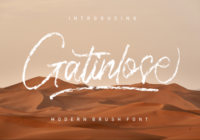 Gatinlose Font - Featured Image