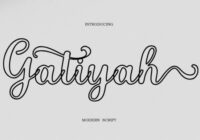Gatiyah Font - Featured Image