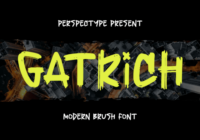 Gatrich Font - Featured Image