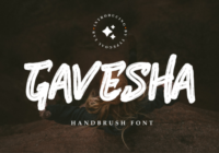 Gavesha Font - Featured Image